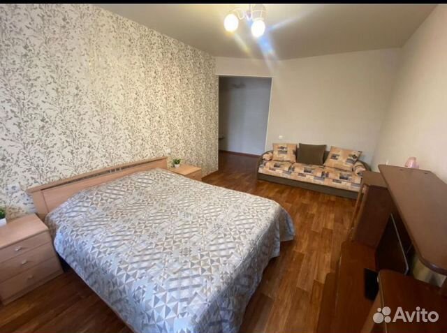 

1-к. квартира, 40 м², 2 кровати