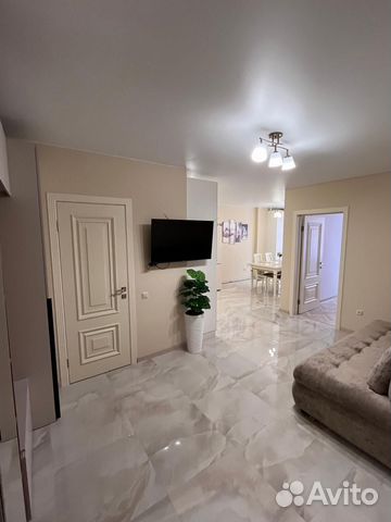 

1-к. квартира, 53 м², 2 кровати