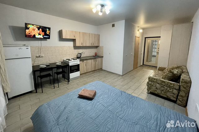 

Квартира-студия, 31 м², 2 кровати