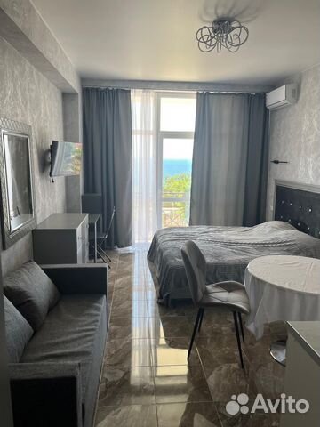 

Квартира-студия, 26 м², 2 кровати