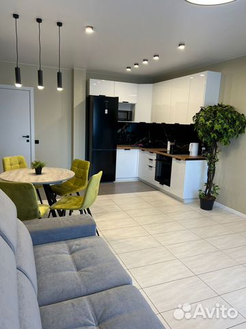 

1-к. квартира, 55 м², 2 кровати