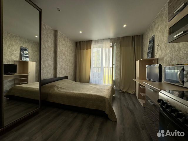 

Квартира-студия, 27 м², 1 кровать