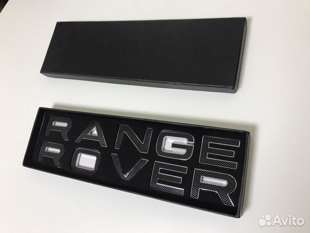 Эмблемы капот багажник Range Rover premium edition