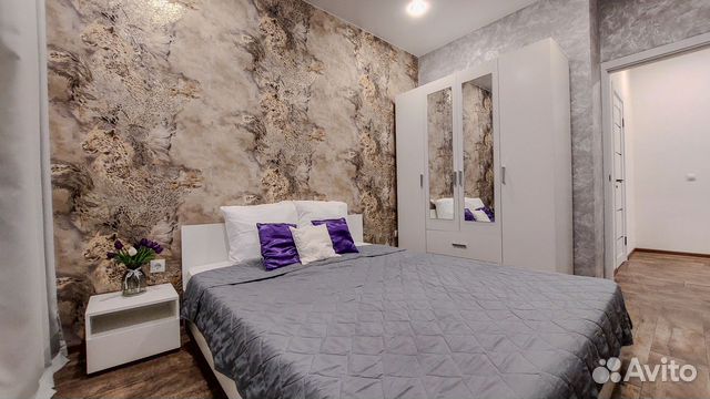 

1-к. квартира, 40 м², 2 кровати