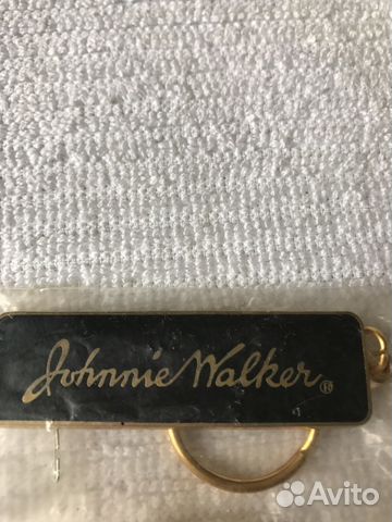Брелок Johnnie Walker металлический Брелок Johnnie Walker металлический