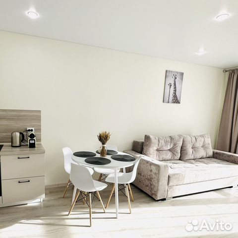 

1-к. квартира, 45 м², 2 кровати