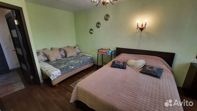 

1-к. квартира, 43 м², 2 кровати