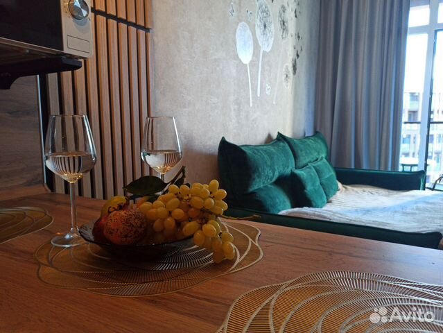 

Квартира-студия, 29 м², 2 кровати