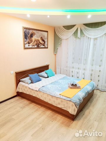 

1-к. квартира, 42 м², 3 кровати