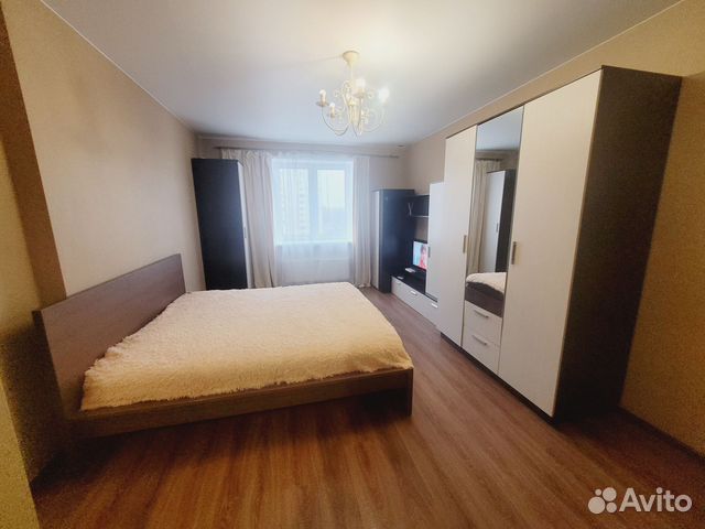 

1-к. квартира, 42 м², 3 кровати