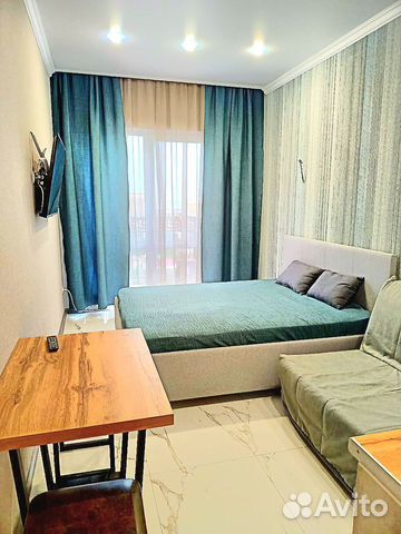 

Квартира-студия, 26 м², 2 кровати