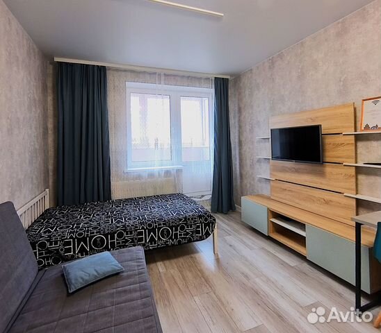 

Квартира-студия, 30 м², 2 кровати