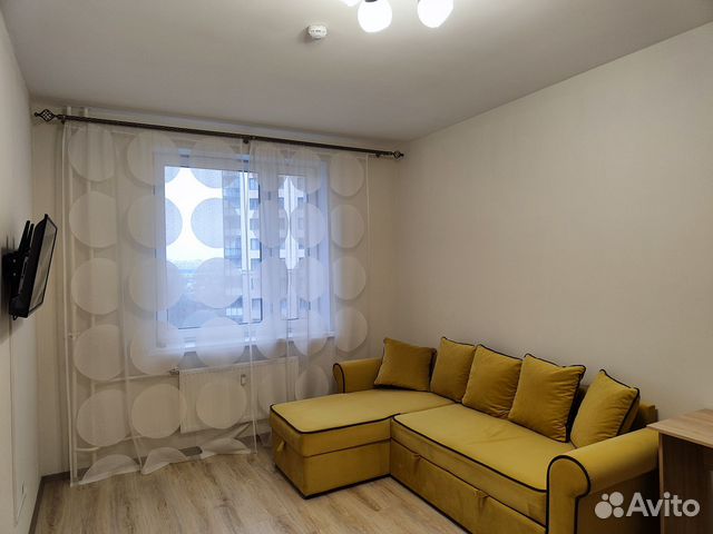 

1-к. квартира, 34 м², 2 кровати