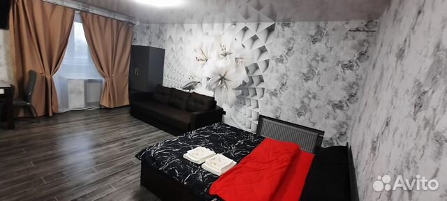 

Квартира-студия, 30 м², 2 кровати