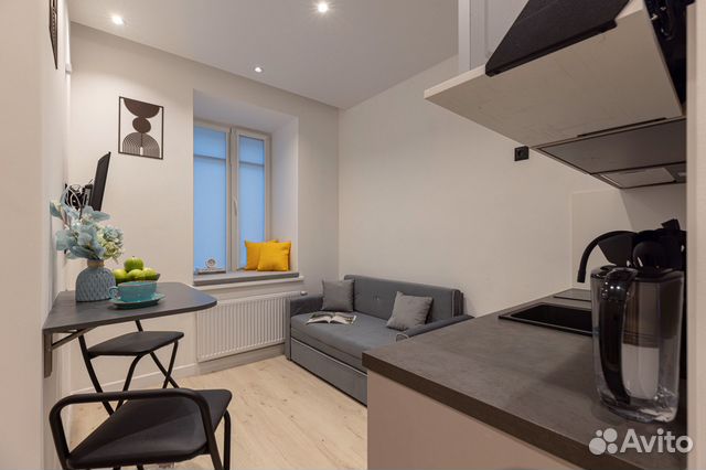 

Квартира-студия, 14 м², 1 кровать