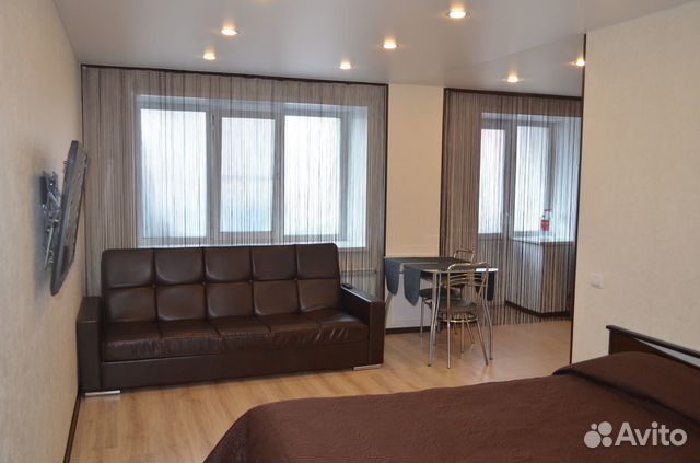

Квартира-студия, 36 м², 2 кровати