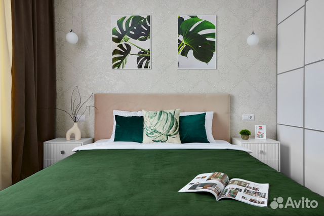 

2-к. квартира, 44 м², 3 кровати