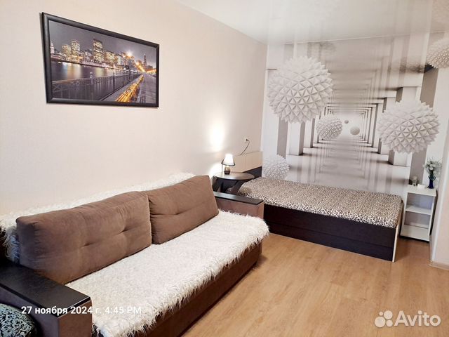 

1-к. квартира, 35 м², 2 кровати
