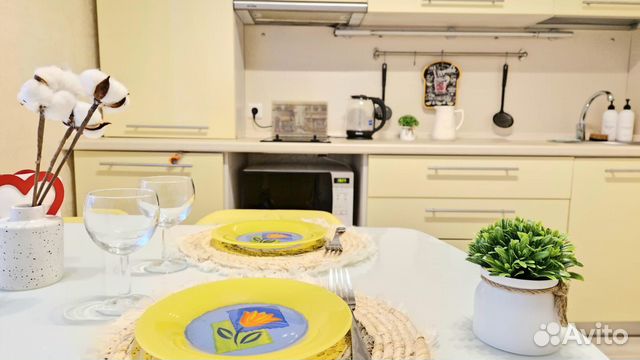 

1-к. квартира, 42 м², 2 кровати