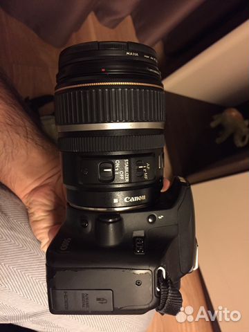 Canon eos 500D с объективом ultrasonic