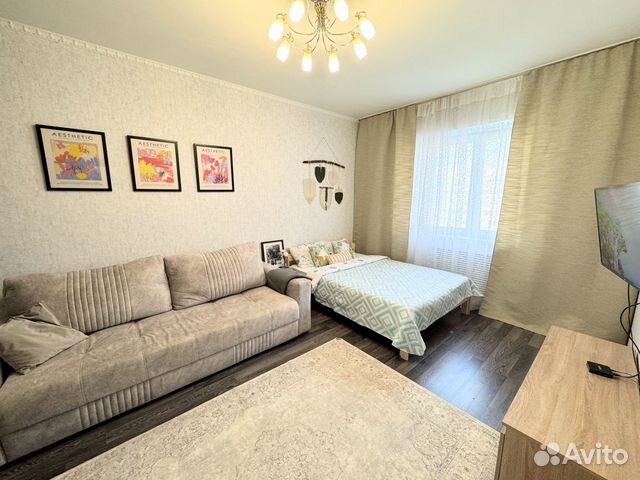 

1-к. квартира, 45 м², 2 кровати