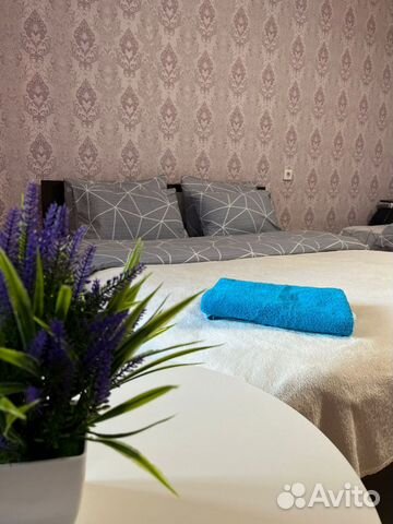 

1-к. квартира, 37 м², 2 кровати