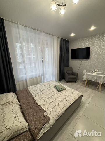 

Квартира-студия, 30 м², 1 кровать