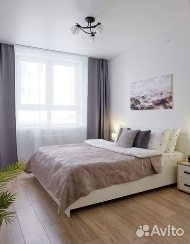 

1-к. квартира, 40 м², 2 кровати