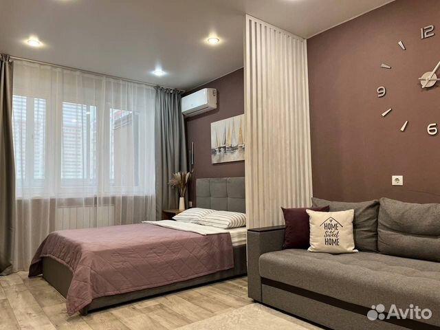 

1-к. квартира, 40 м², 2 кровати