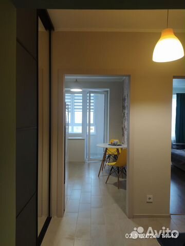 

1-к. квартира, 36 м², 2 кровати