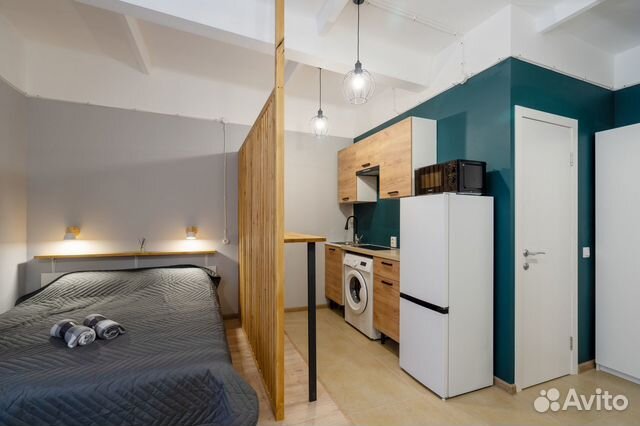 

Квартира-студия, 22 м², 2 кровати
