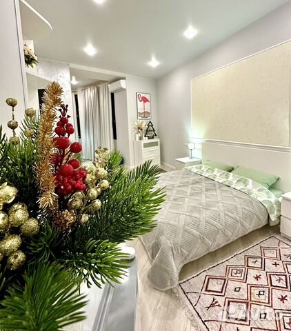 

Квартира-студия, 44 м², 2 кровати