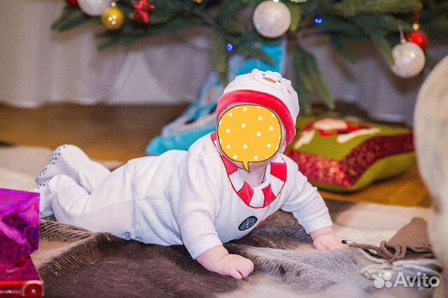 Новогодний костюм Снеговик 3-6 мес.Mothercare Новогодний костюм Снеговик 3-6 мес.Mothercare