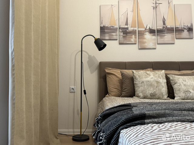 

1-к. квартира, 40 м², 3 кровати