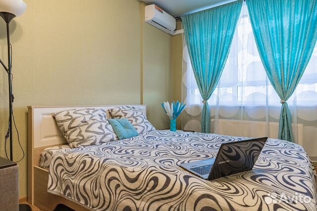 

1-к. квартира, 42 м², 2 кровати