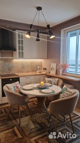 

1-к. квартира, 44 м², 2 кровати