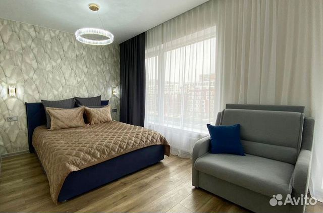 

Квартира-студия, 30 м², 2 кровати