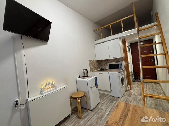 

Квартира-студия, 17 м², 2 кровати