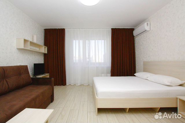 

1-к. квартира, 43 м², 2 кровати
