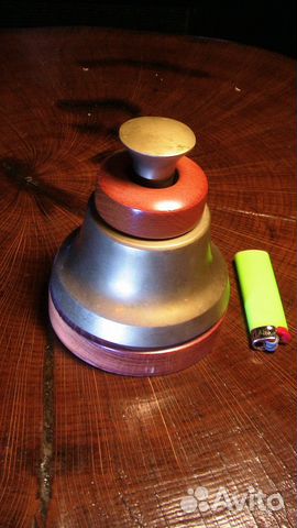 Кнопка звонка из меди