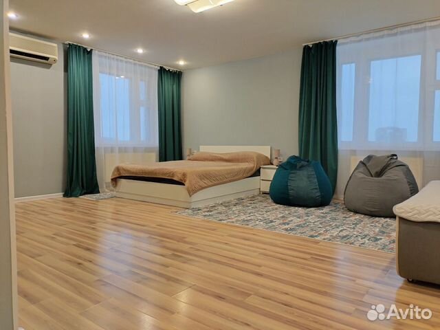 

Квартира-студия, 45 м², 2 кровати