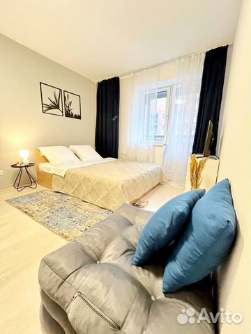 

Квартира-студия, 22 м², 2 кровати
