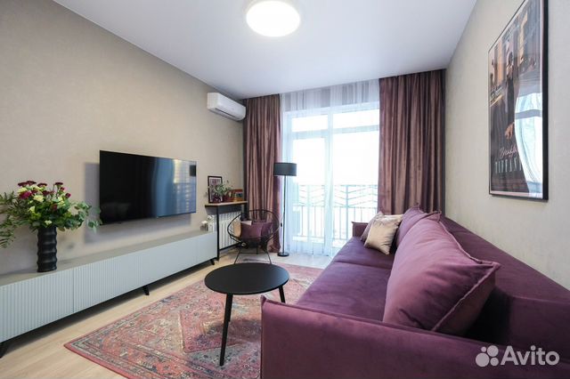 

1-к. квартира, 57 м², 3 кровати
