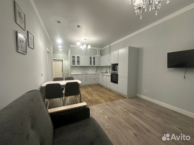 

1-к. квартира, 55 м², 2 кровати