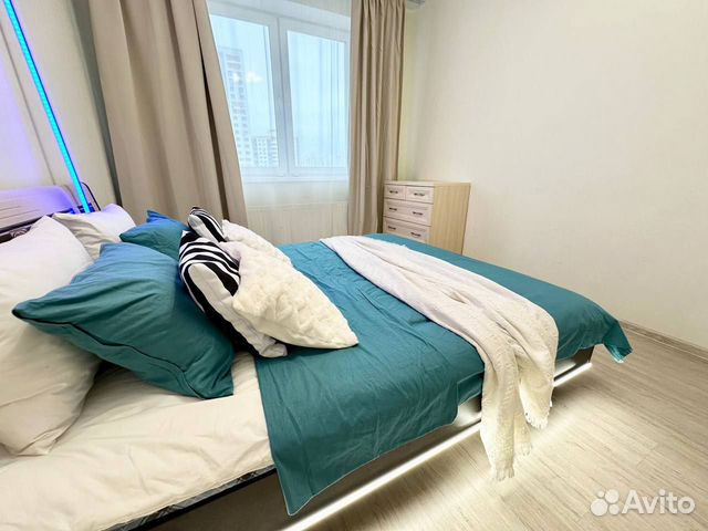 

1-к. квартира, 42,7 м², 2 кровати