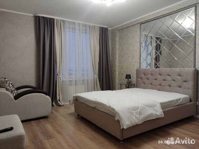 

1-к. квартира, 41 м², 2 кровати