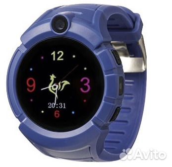 Умные часы Smart Baby Watch Q360 с GPS Темно-синие