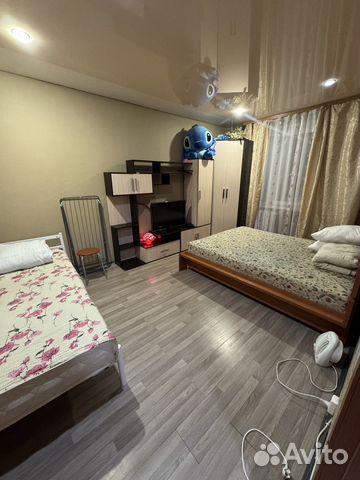 

1-к. квартира, 30 м², 2 кровати
