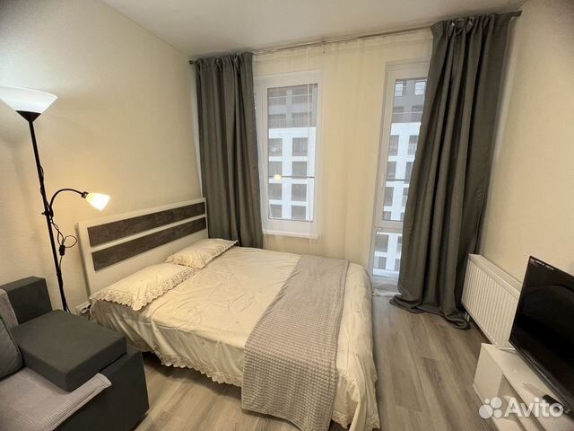 

Квартира-студия, 30 м², 2 кровати