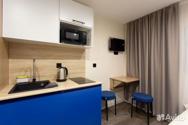 

Квартира-студия в апарт-отеле, 10,5 м², 1 кровать
